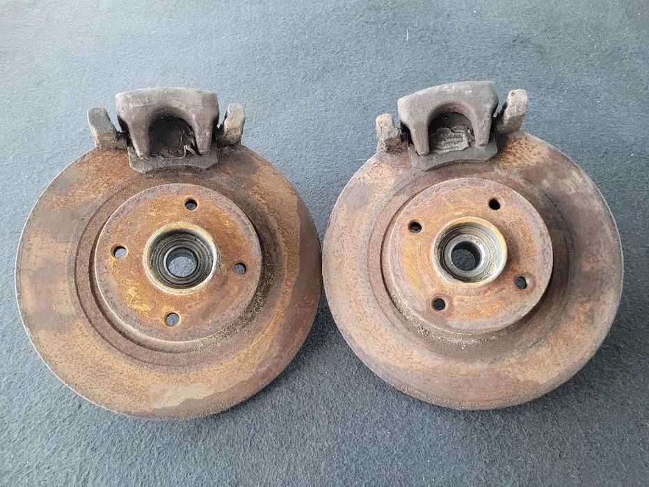 Tarcze hamulcowe tylne tył klocki Renault Scenic 2