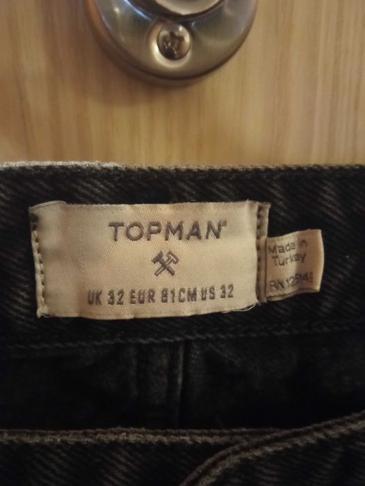 Topman czarne szorty męskie r. 31 jak nowe