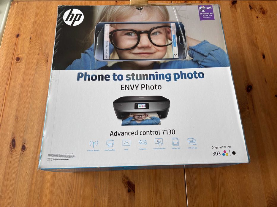 Impressora HP Envy Photo 7130 Wi-Fi – Bom Estado