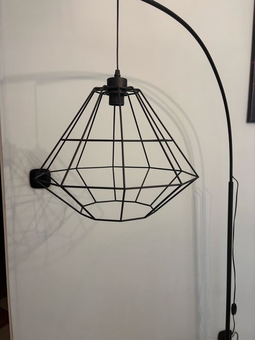 Lampa podłogowa stojąca LOFT czarna stan idealny/nieużywana