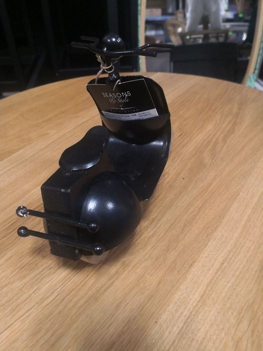 Skuter ozdoba metalowa dekoracja
