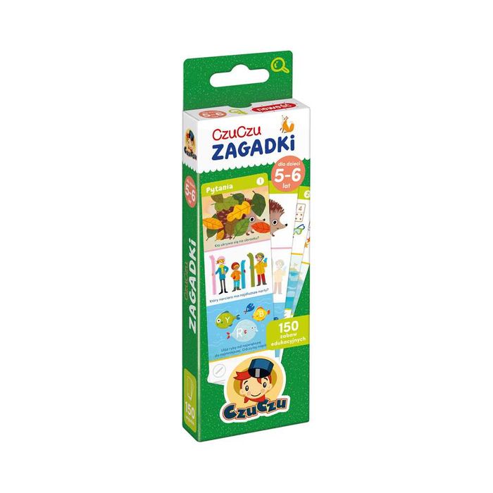 CZUCZU Zagadki dla dzieci 5-6 LAT CZU CZU NOWE