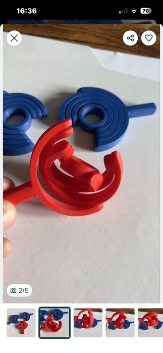 Spiner fidget 3d