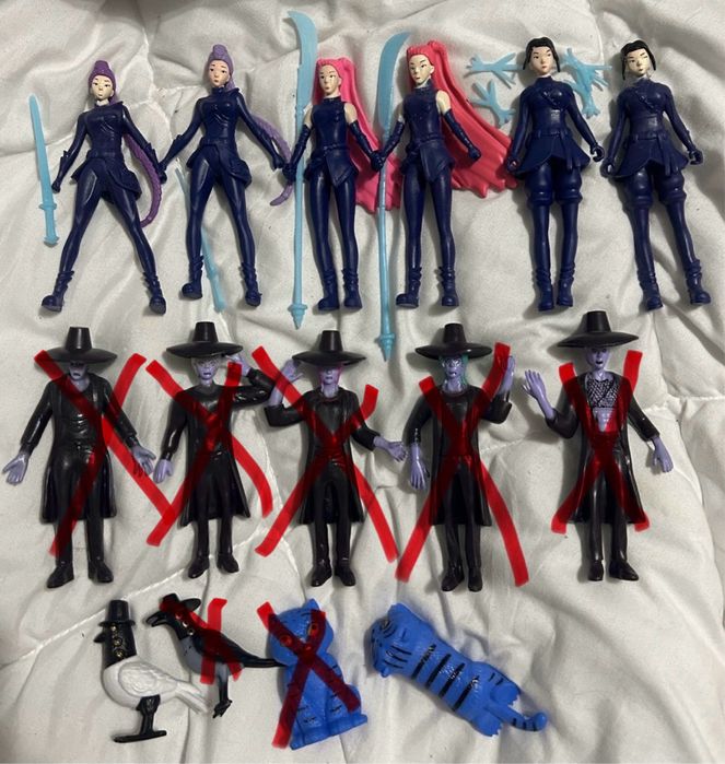 Фігурки персонажів K-pop Demon Hunters мисливці на демонів