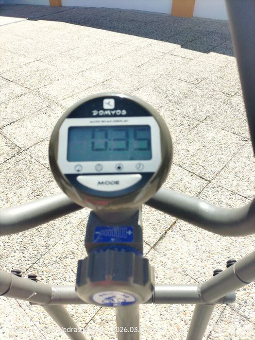 Bicicleta ginásio marcha