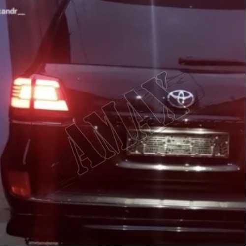 Задние фонари (LED DESIGN 2020 - all smoke)Toyota Land Cruiser 200 08+