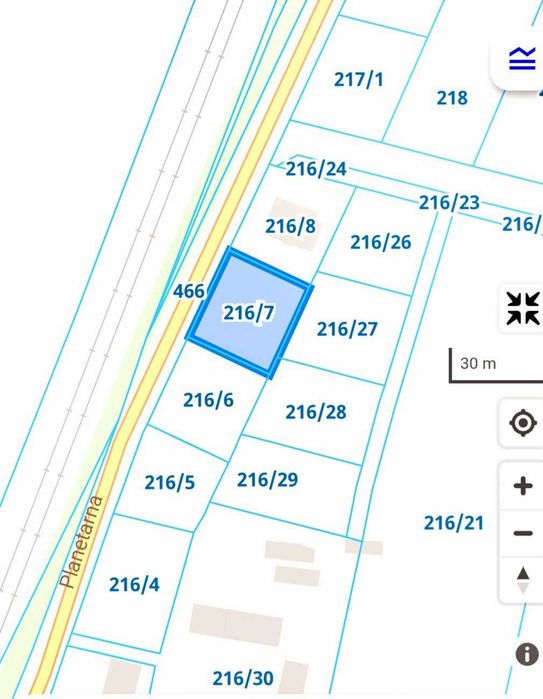 Gdańsk Barniewice, Działka Mieszkaniowo-Usługowa 811 m², Media, PKM, 0% Prowizji - Widok 2
