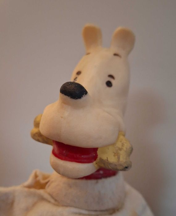 Fantoches de mão Tintin antigos.