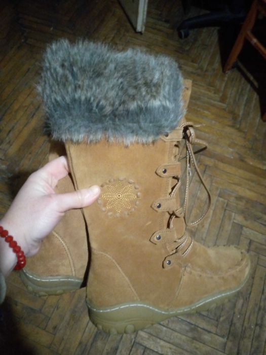 Черевики осінні з натуральної замші