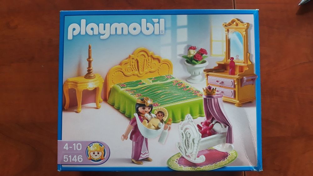 Playmobil 5146 Komnata sypialniana z kołyską. księżniczka prezent