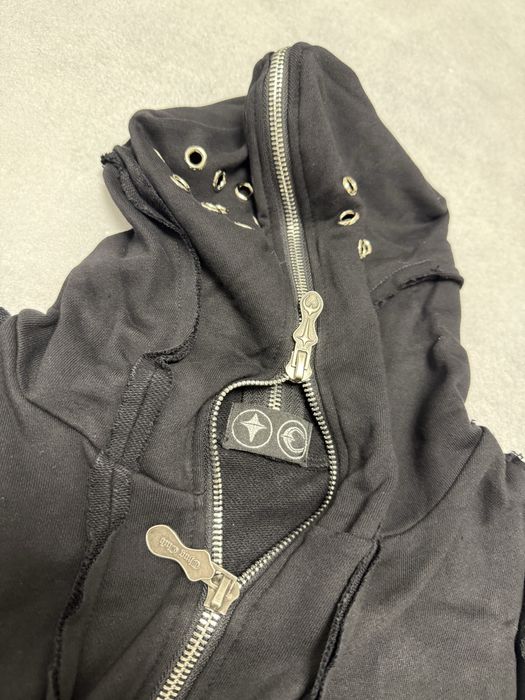 зип худи Thug Club black star zip up vetements balenciaga