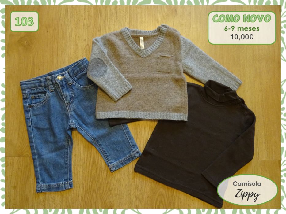 Conjuntos e pijamas, 6-9 meses (oferta portes)