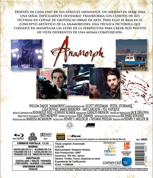 Blu-Ray's - Willem Dafoe