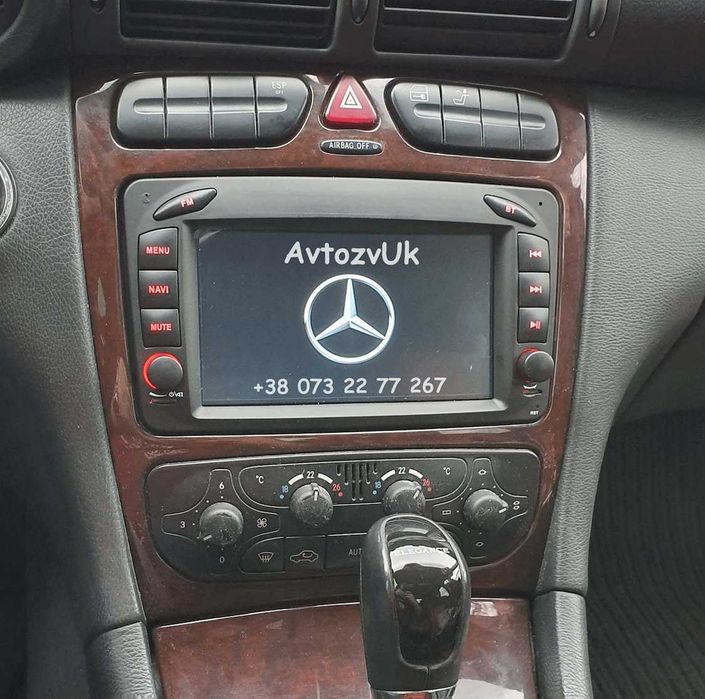 Магнитола Mercedes Benz VITO w209 w203 w463 2 дин CarPlay Android 15