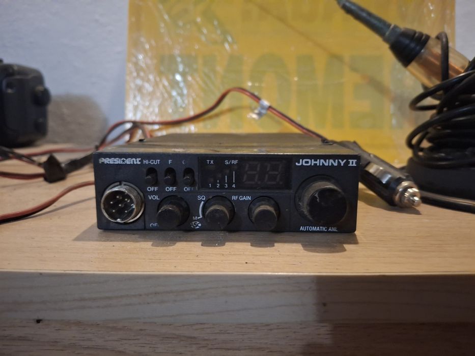 zestaw skrobaczka elektryczna, blokada kierownicy,  radio CB