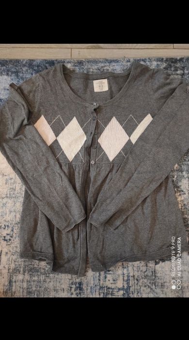 Sweter damski szary H&M