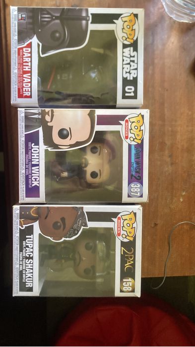 Figuras Pop de coleçao