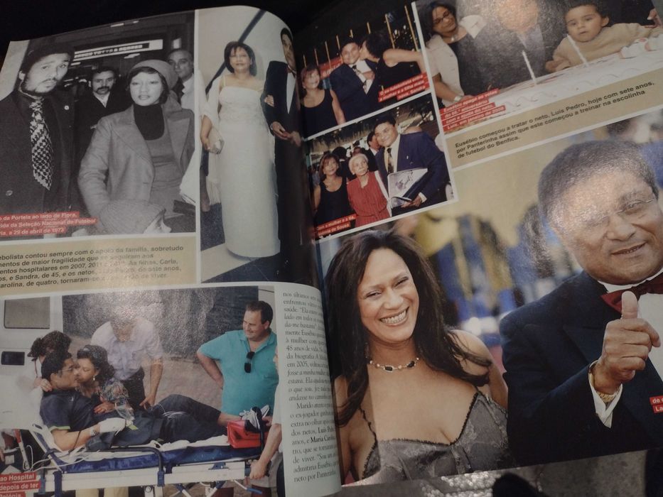 Revista "Caras" Eusébio