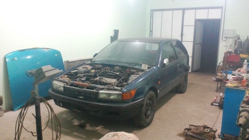 Мотор двигатель кпп mitsubishi colt lancer 4g15
