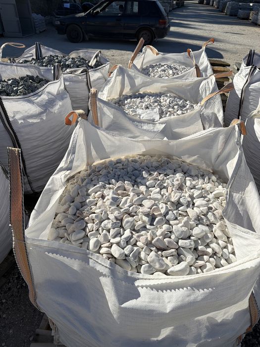 Brita preta decorativa jardim big bag