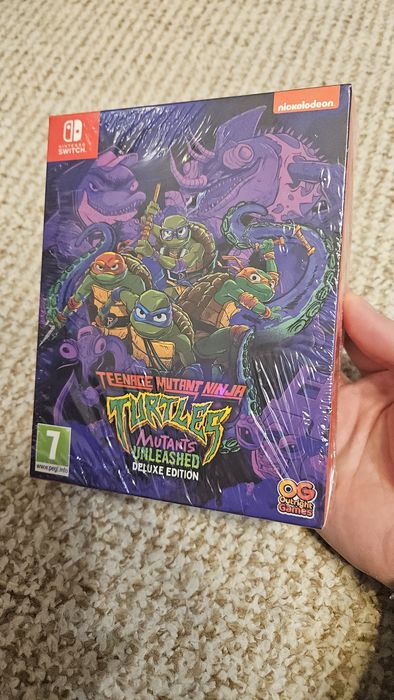 TMNT: Mutants Unleashed Deluxe Edition Steelbook Nintendo Switch