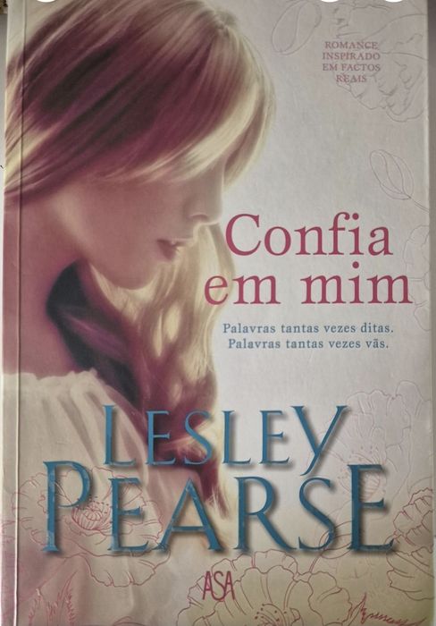 Livro com excelente romance de Lesley Pearse