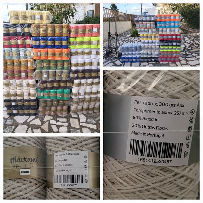 Linha de crochê Algodão