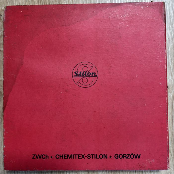 Taśma magnetofonowa szpulowa STILON PRL 18 cm W PUDEŁKU