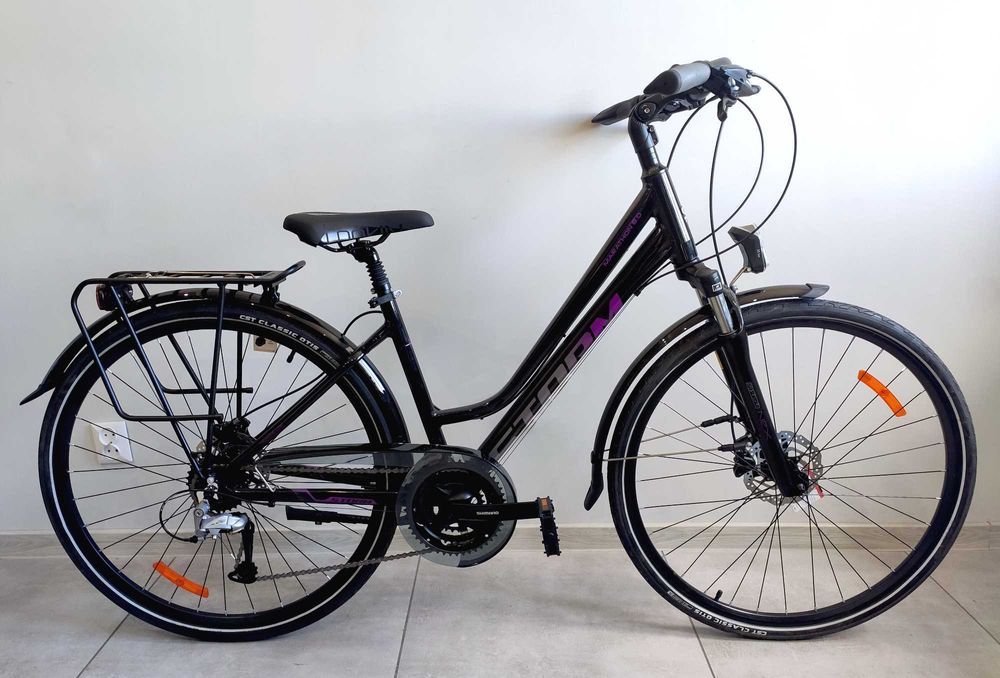 Rower Damski Trekkingowy Storm Marathon 8.0 Lady Hydraulika