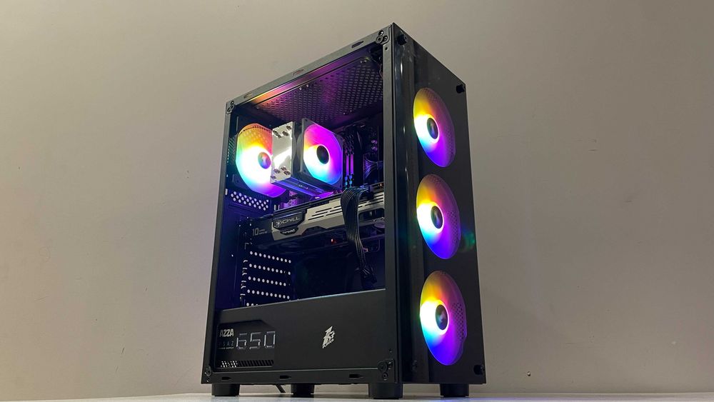 МОЩНЫЙ! Игровой ПК на RYZEN и GTX 1070 8 GB + WINDOWS и гарантия