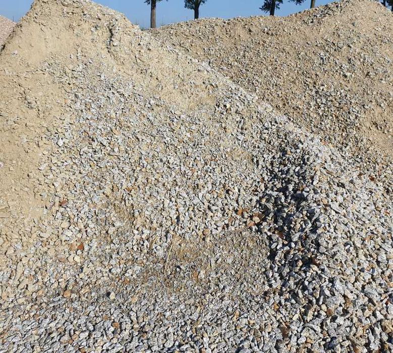 Kruszywa granit, kliniec podbudowa 0/31, tłuczeń 31,5, mączka