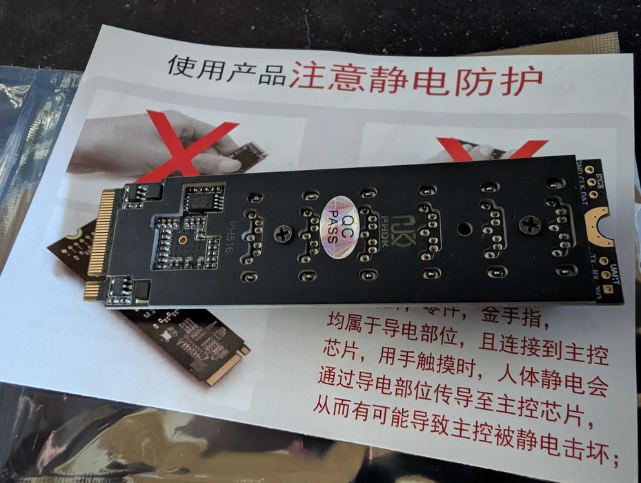 Vendo adaptador nvme/m2 ssd para sataIII 5g novo em folha