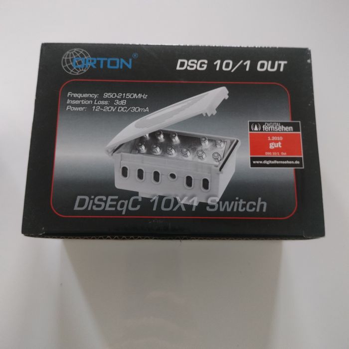 Przełącznik Diseqc switch antenowy