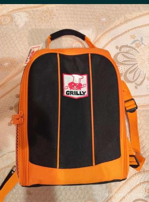 Рюкзак походный для пикника+посуда,Grilly,НОВЫЙ, пр-во Украина
