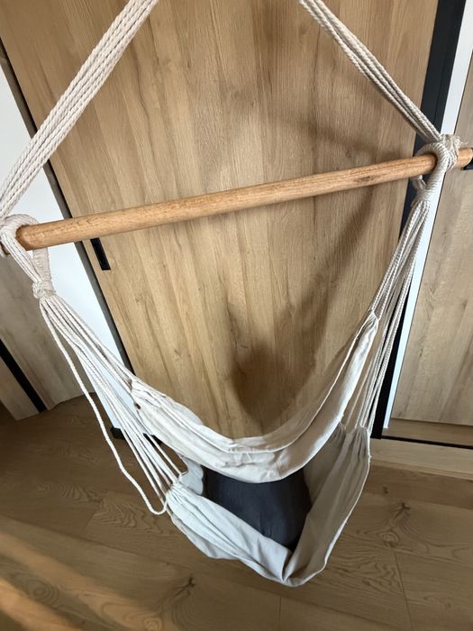Fotel wiszacy, huśtawka boho
