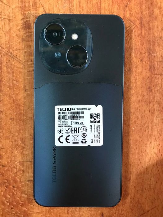 Продам tecno spark go 1 128 gb