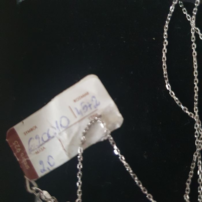 Celebrytka srebrna z puzlem