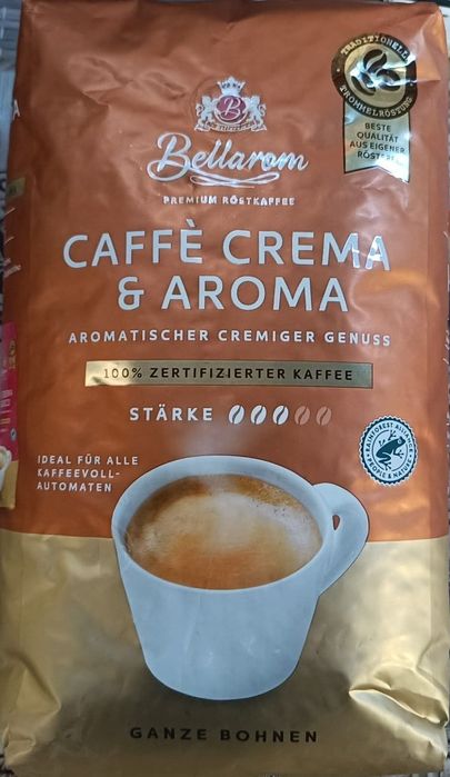 Kawa bellarome crema aroma 1kg ziarnista