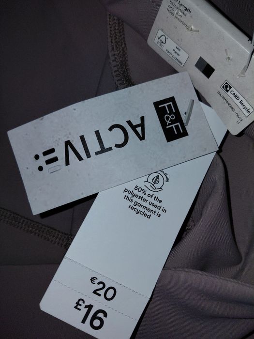 Nowe, duże legginsy damskie