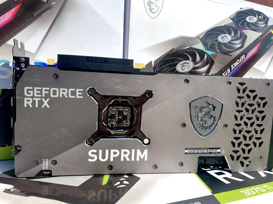 Відеокарта MSI RTX 3070 TI 8Gb Suprim ГАРАНТІЯ!
