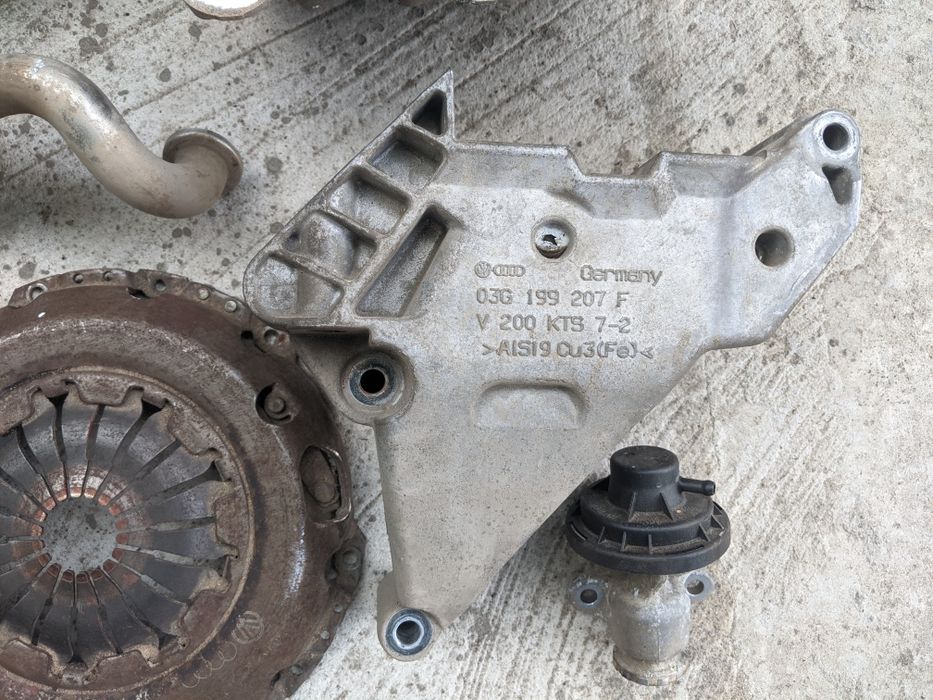 Каталізатор колектор вихлопна vw caddy 2.0 bst