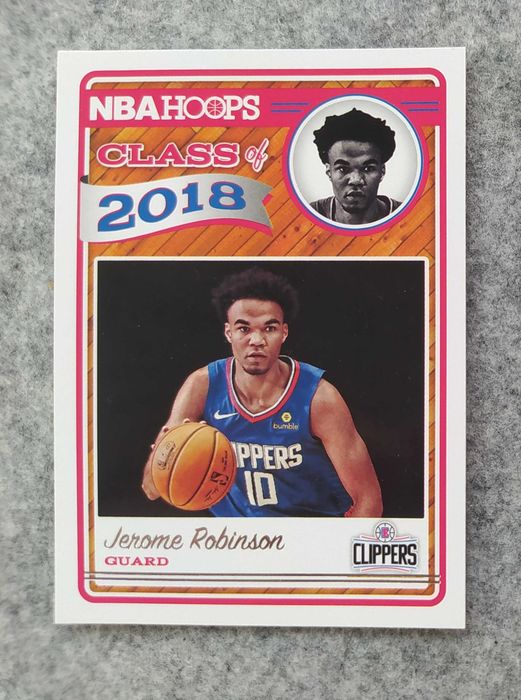 Karta NBA Rookie z serii Hoops Jerome Robinson