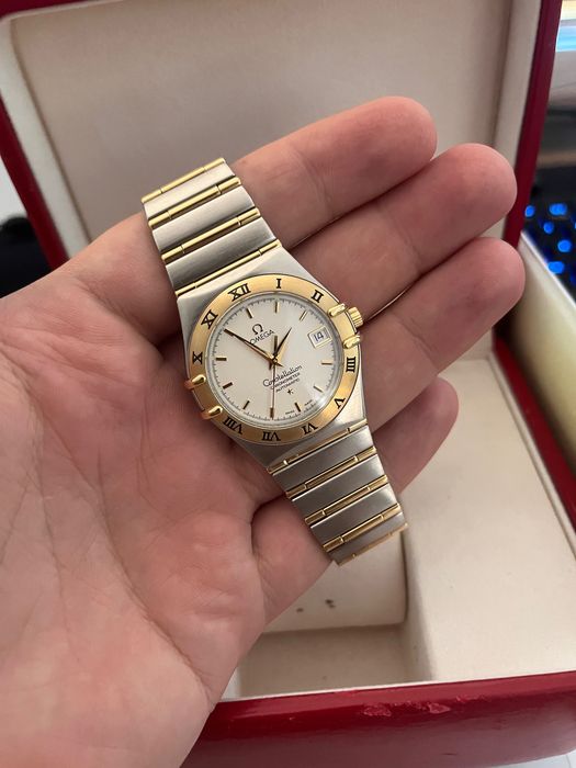 Zegarek automatyczny Omega Constelation ref. 368.1201 - serwisowany - pudełko, instrukcja, certyfikat
