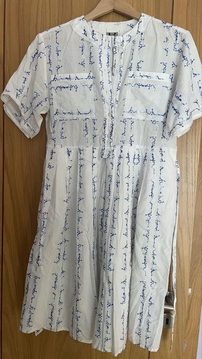 Vestido de algodao Adolfo Dominguez