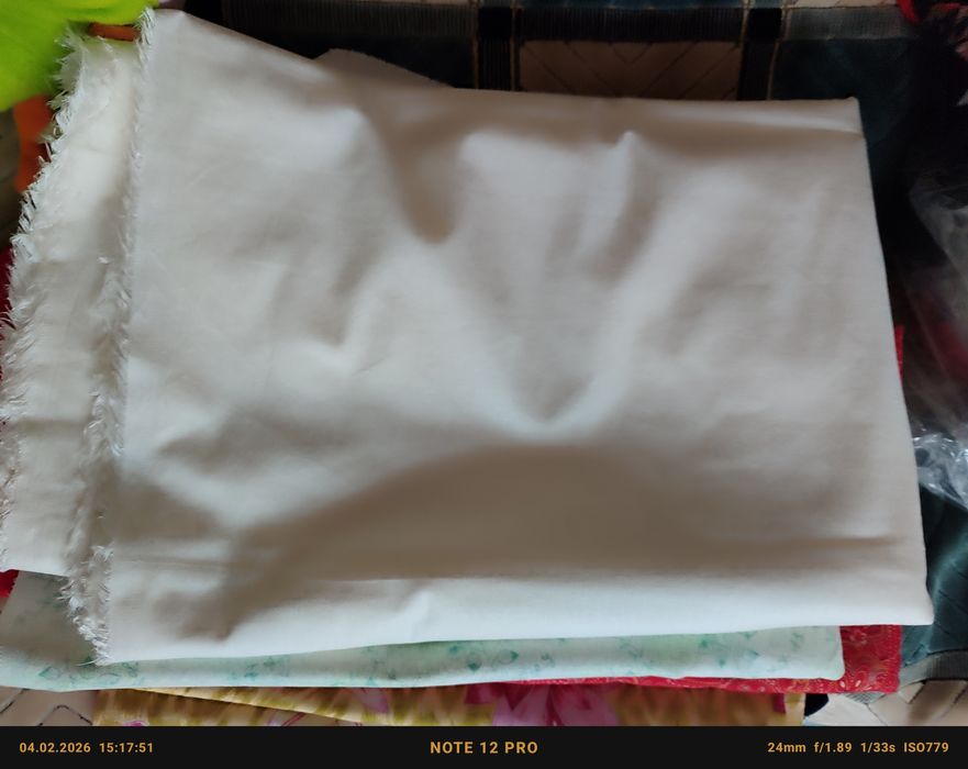 Отрезы хлопковой ткани