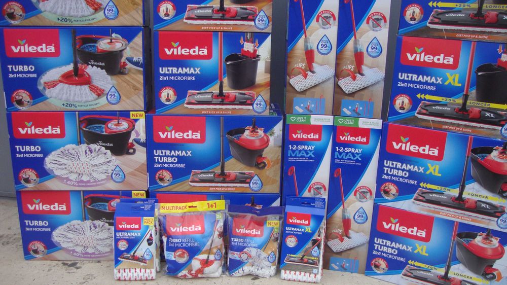 Набір для прибирання Vileda швабра відро мыть пол прибирання підлоги