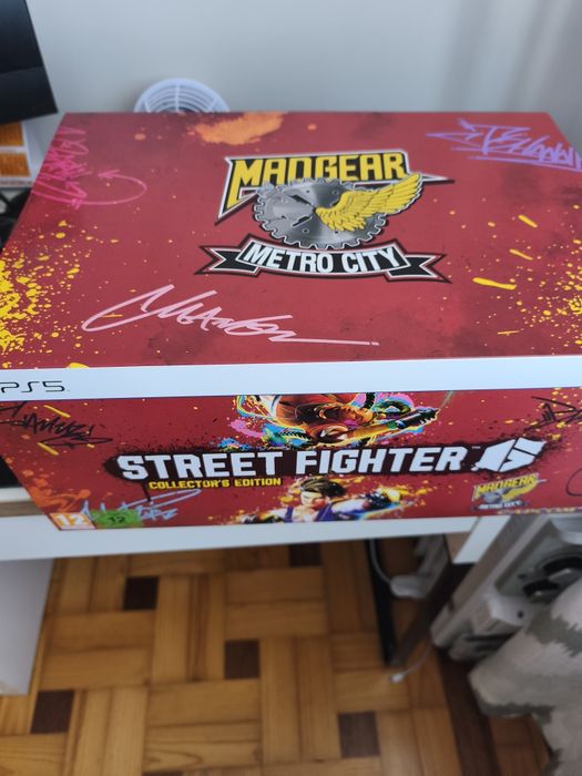 Street Fighter 6 Collector’s Edition NOVO RARO PS5