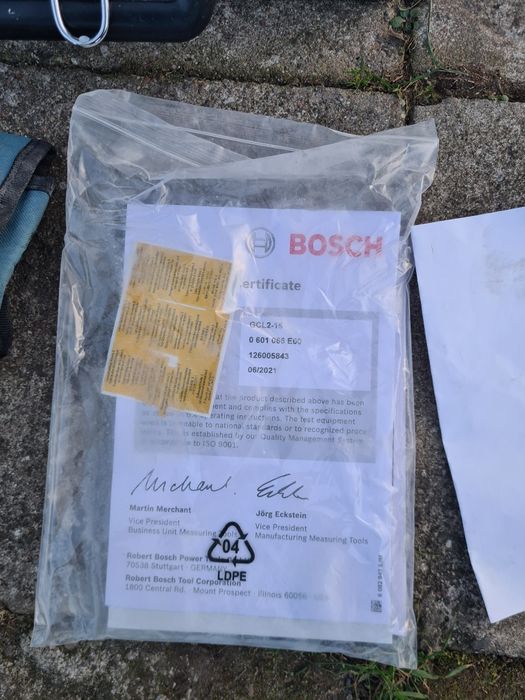 Laser krzyżowy Bosch GCL 2-15 Professional