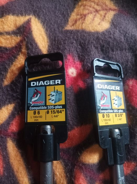 Diager booster бури, 10, 6, по бетону, нові,