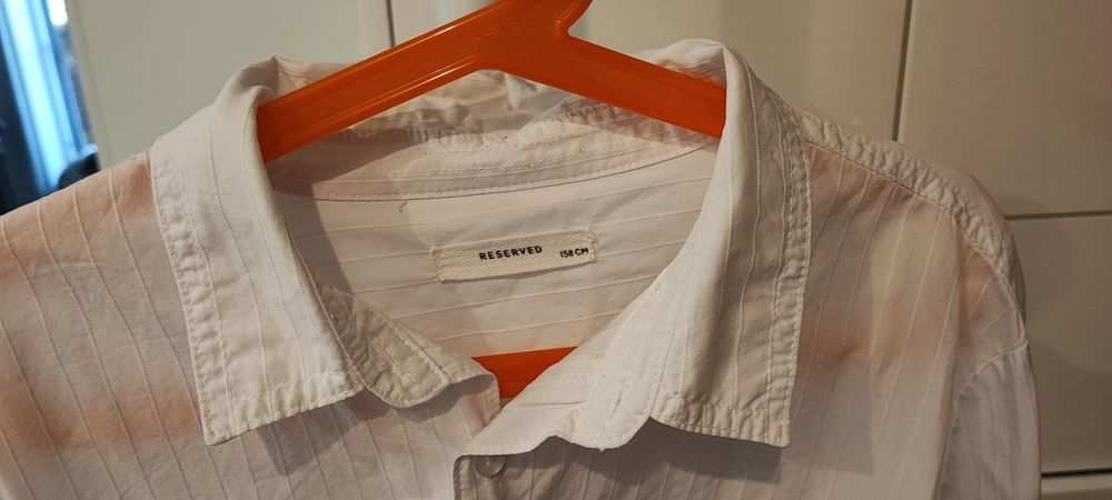 Biała elegancka koszula Reserved 158